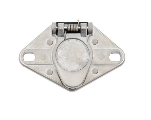 Round 6-Way Male Connector - Split Pin