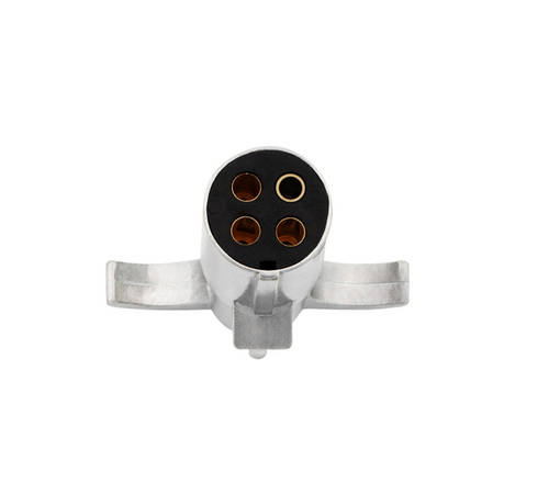 Round 4-Way Female Connector - Split Pin