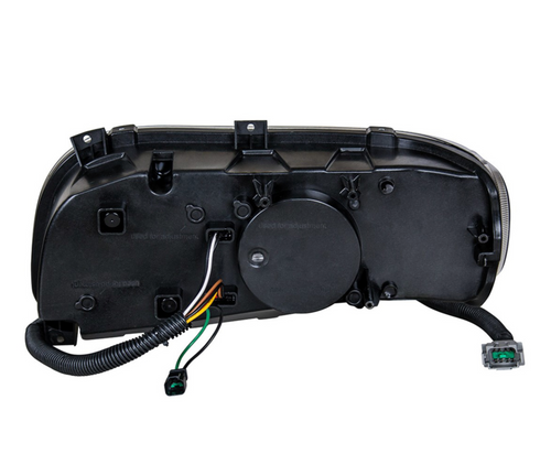 High Power LED Chrome Headlight With 16 LED Turn & 57 LED Bar For 2008-2024 Peterbilt 389- Passenger