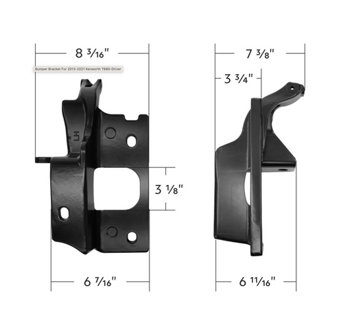 Bumper Bracket For 2013-2021 Kenworth T680