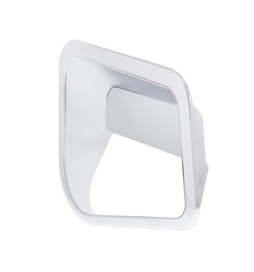Chrome Plastic Fairing Latch Cover For 2018-2024 Volvo VNL-Driver Front