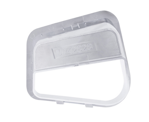 Chrome Plastic Fairing Latch Cover For 2018-2024 Volvo VNL-Driver Front