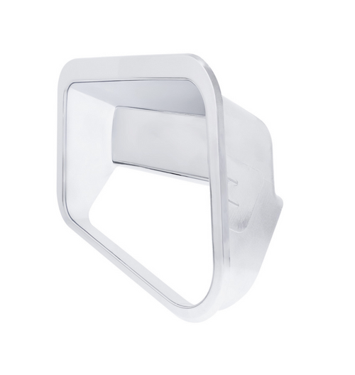 Chrome Plastic Fairing Latch Cover For 2018-2024 Volvo VNL-Passenger Front
