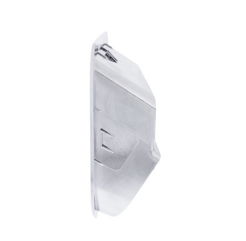 Chrome Plastic Fairing Latch Cover For 2018-2024 Volvo VNL-Passenger Front