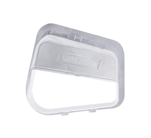 Chrome Plastic Fairing Latch Cover For 2018-2024 Volvo VNL-Passenger Front