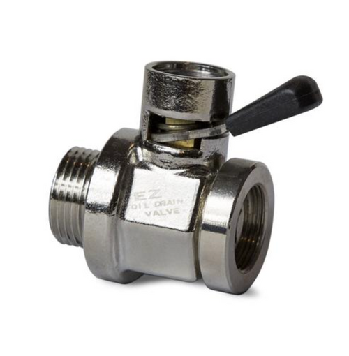 Oil Drain Valve, Cummins B-Series: 4.5L, 6.7L, Cummins QSB, versiones de 3.3L y 4.5L, Hino H06C, H07C, W04C, EC100, W06E, Mercedes: MBE900