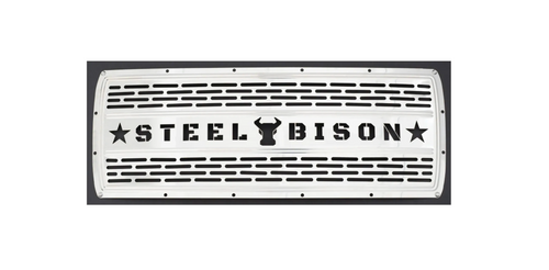 Grille Insert Fits Freightliner Columbia Linear Oval, 18 Gauge Stainless Steel