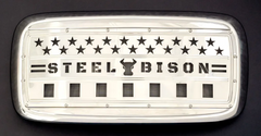 Grille Insert Fits Freightliner Columbia Stars & Stripes, 18 Gauge Stainless Steel