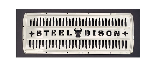 Grille Insert Fits Freightliner Columbia Bullet, 18 Gauge Stainless Steel