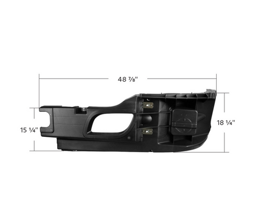 Bumper Reinforcement W/o Fog Light Hole Fits Kenworth Driver side