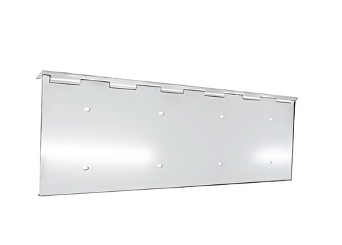 Stainless 2 License Plate Holder With Hinge