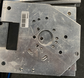 Aluminum Tarp Spool Mounting Bracket for Dump Truck Tarp System