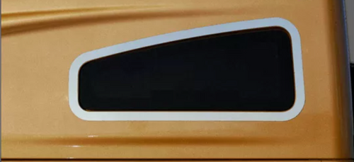 1" Sleeper Roof Window Surround Fits Kenworth W900/W990/T800/T600/T660 32"x14.5" PAIR Sleeper Trim
