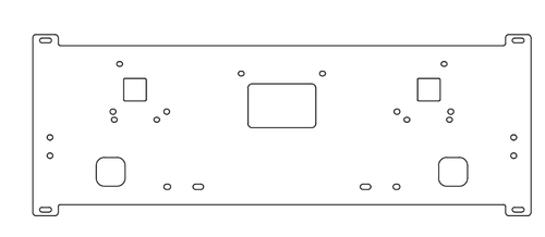 22"Bumper Chrome Fits Kenworth W900A, W900L, W900B, W990 Peterbilt 379,389 , Freightliner Calssic 03 & Down,  Classic XL 04-07 Double Bend Ends 5.75"