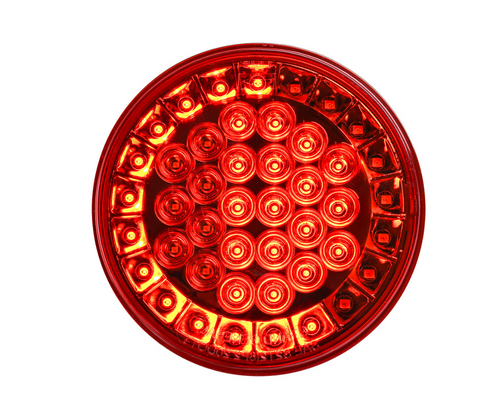 4" Led Pearl Plus Left Turn Signal Sequential Red/Red