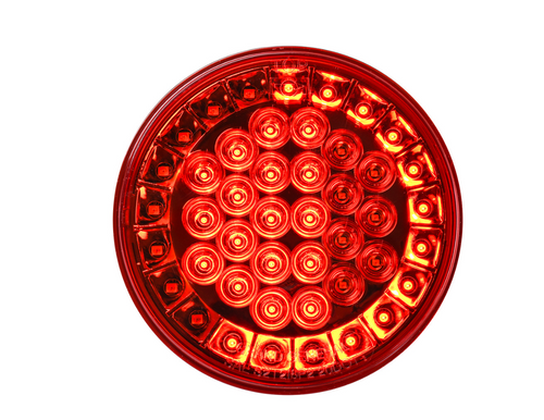 4" Led Pearl Plus Right Turn Signal Sequential Red/Red