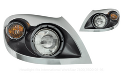 Headlight fits International WorkStar 7400,7600 01-16 Driver/Passenger
