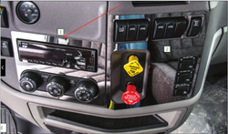 Interior Radio/HVAC Fits Peterbilt 567/579