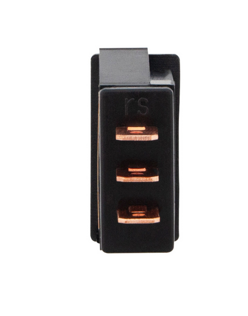 Rocker Switches - Illuminated 3 Blade, Yellow