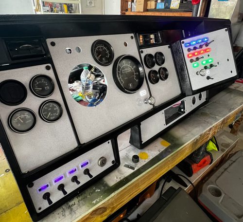 Green Led Kit For Dash Emblems First Kenworth T600, T800,W900 1990-2005