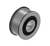 Alternator Pulley, 8K Poly-V, 75MM Diameter fit Freightliner
