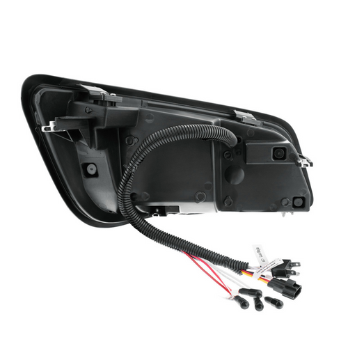 High Power 10 LED Chrome Headlight For 2005-2021 Hino 238/258/268/338-Driver