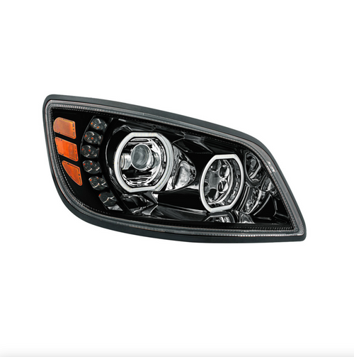 High Power 10 LED Blackout Headlight For 2005-2021 Hino 238/258/268/338-Passenger