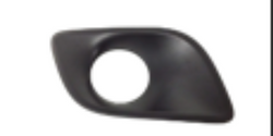 Fog Light Cover Fits Kenworth T680 2013+ Passenger Side