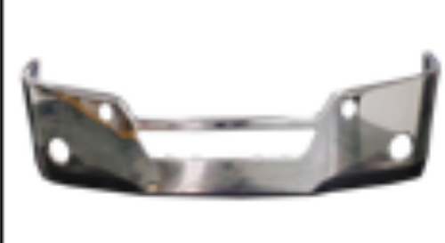 Bumper Freightliner Cascadia 2018+ Clad W/ Fog Light