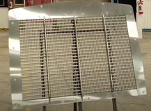 Front Grille OE style Fits Kenworth T800  304 Stainless Steel Assembled