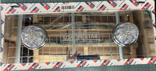 White/Blue Clear Interior Watermelon Dome Light Plate Fits Kenworth T600,T660,T800,W900