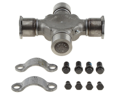 U-Joint Universal   Half Round Yoke, 1810 Series HR with Hardware,  No warranty