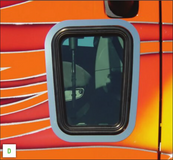 Peterbilt 387 View Window Trim