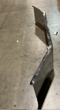 18” Chrome Bumper ( Mack CL Series ) W/ Set Back Axle & Single Tow Holes With 14 Bullet Hole In BTM Flange And Fog Lights Hole
