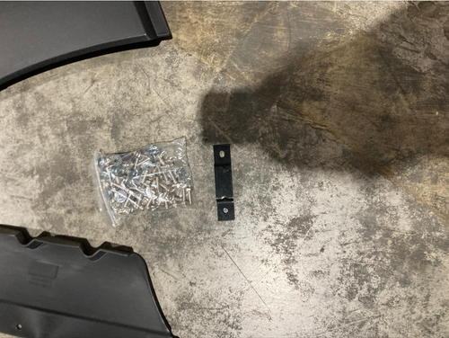 Front Bumper Assembly with Fog Light Cutout  Fits Kenworth T680 (2021 & Newer)