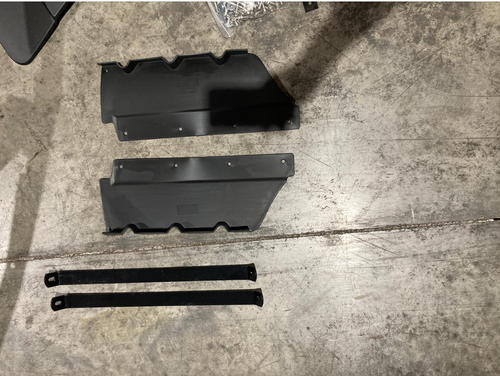 Front Bumper Assembly with Fog Light Cutout  Fits Kenworth T680 (2021 & Newer)