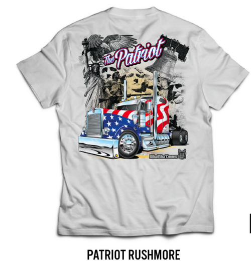 T-Shirt, The patriot mount rushmore, Large