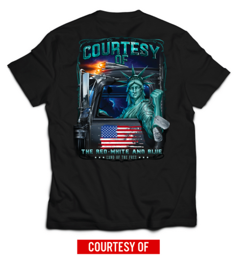 T-shirt, Courtesy of , Large