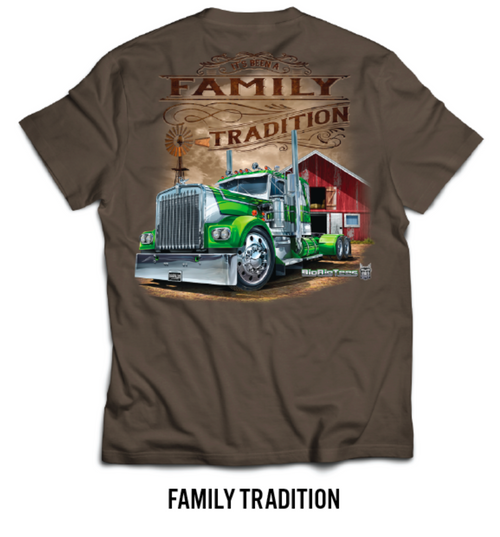 T-Shirt, Family tradition, Large