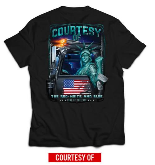 T-shirt, Courtesy of, Medium