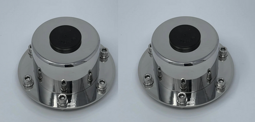 Hub Cap 6 holes Stainless Steel ( PAIR)