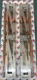 Peterbilt 379,388,389,367 Backlit Air Cleaner Bars – Front 15' Amber/Amber