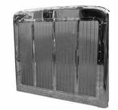 Complete Grille And Surround Assembly Fits Peterbilt 388,389 ( With Peterbilt 379 Design ) 304 Stainless Steel