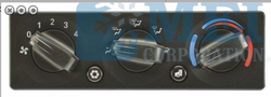 A/C Control Panel Fits Peterbilt 320 Main
