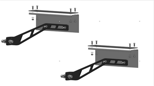 Hogebuilt Center Bracket Half Fender Pair
