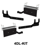 Down Low Half Tandem Fender Mounts Fits Peterbilt Low Air 22.5 (Low Pro) 2005+