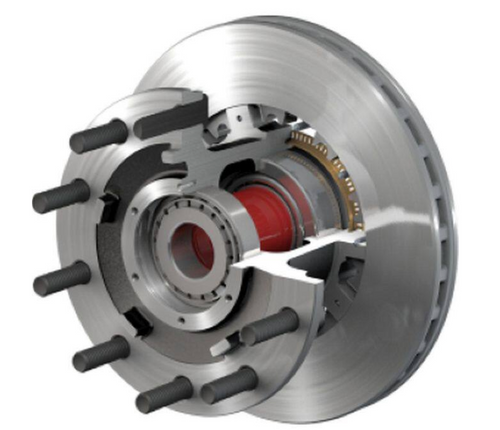 ConMet Iron PreSet Hub/Rotor FL Front Hub