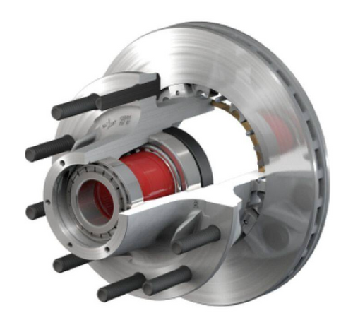 ConMet Aluminum PreSet Hub / Rotor TN Trailer Hub