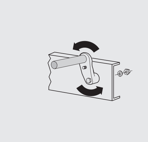 Pivot Bar Adapter Set, E-Coat