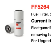 Fleetguard, Fuel Filter, Spin-On